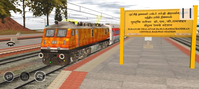 TEJAS LIVERY OF WAP 5 LOCOMOTIVE