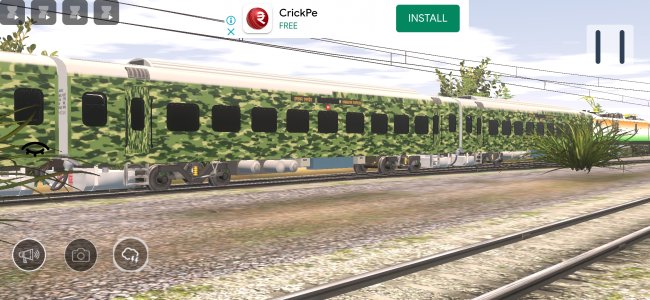 ARMY LIVERY LHB RAJDHANI